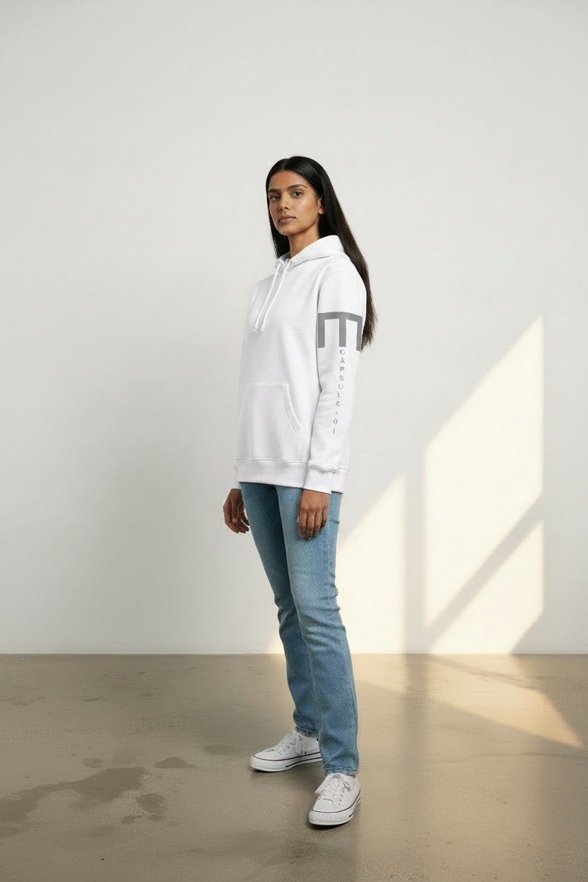 Cotton loopknit Capsule Hoodie