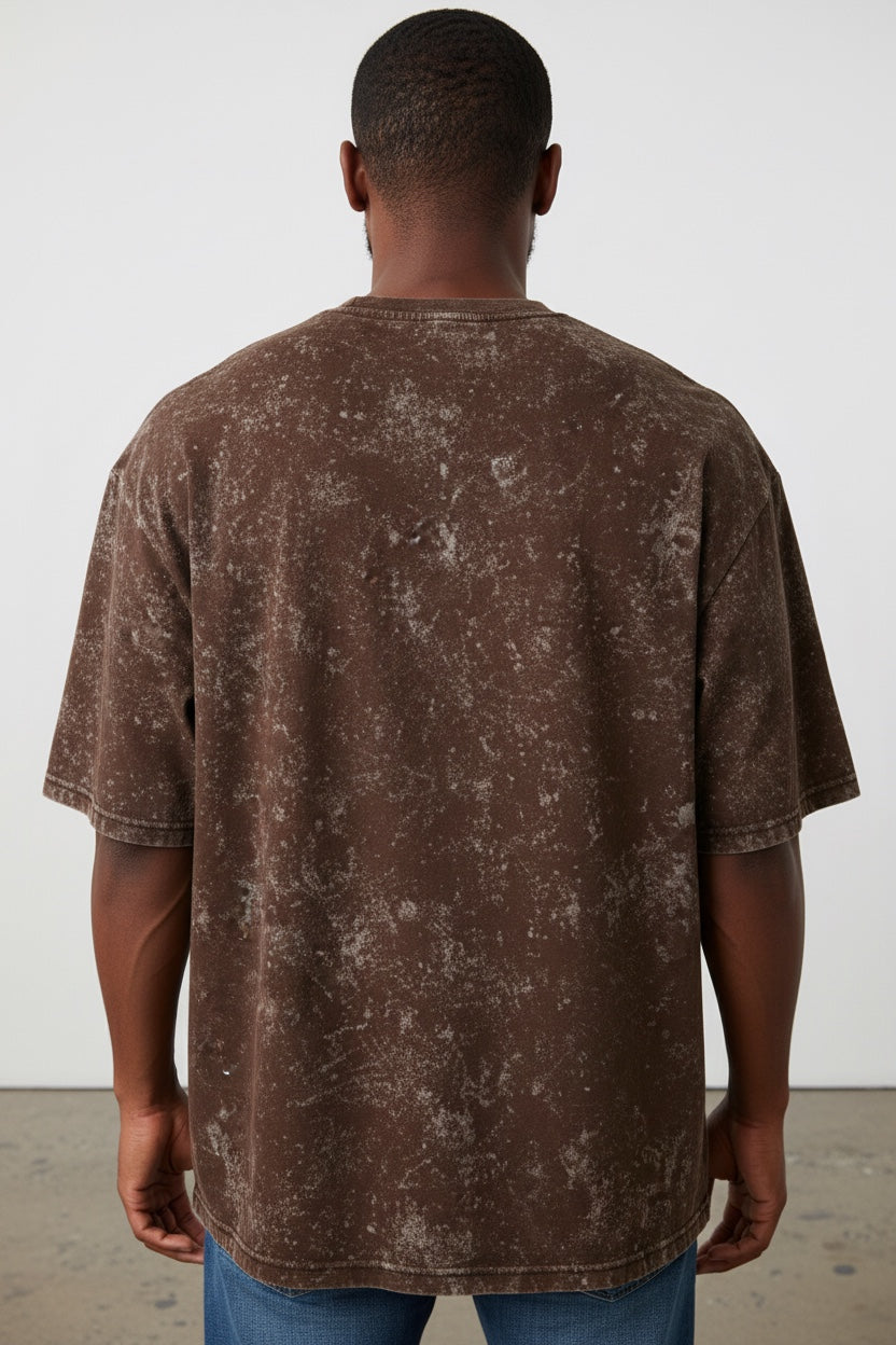 THE METROPOLIS OVERSIZED TEE // ACID WASH